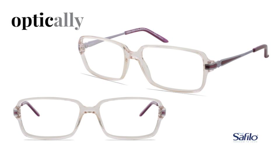Safilo clear glasses