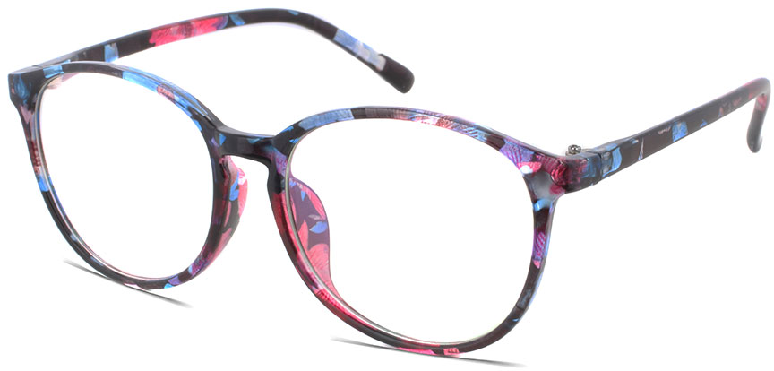 Full rimmed floral frame